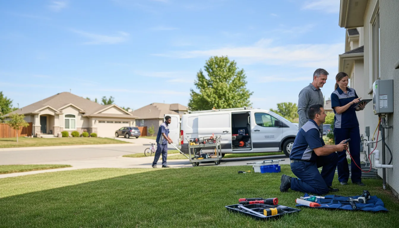 Tankless water heater service in Trumann, AR